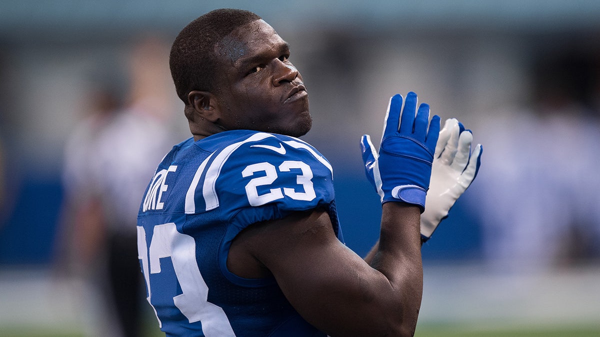 Frank Gore with the Colts