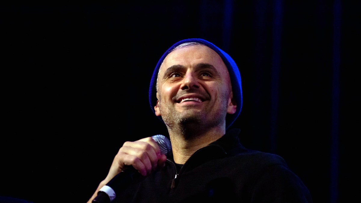 Gary Vaynerchuk, chief executive officer of VaynerMedia, speaks during the Annual Non-Fungible Token (NFT) Event in New York, on Tuesday, Nov. 2, 2021. The celebrity entrepreneur and social media influencer invested in Major League Pickleball in 2022.  