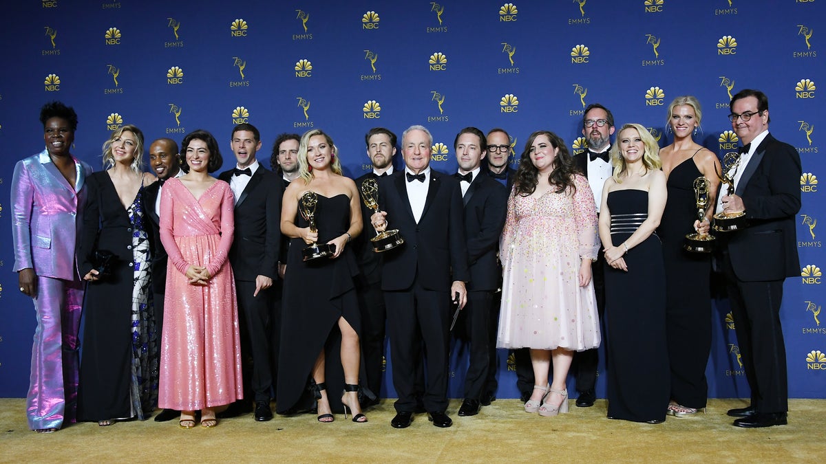 'SNL' cast at 70th Emmy Awards