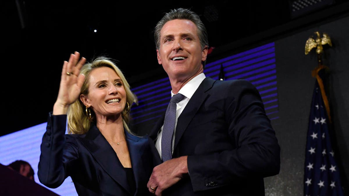 Gavin Newsom and Jennifer Siebel Newsom