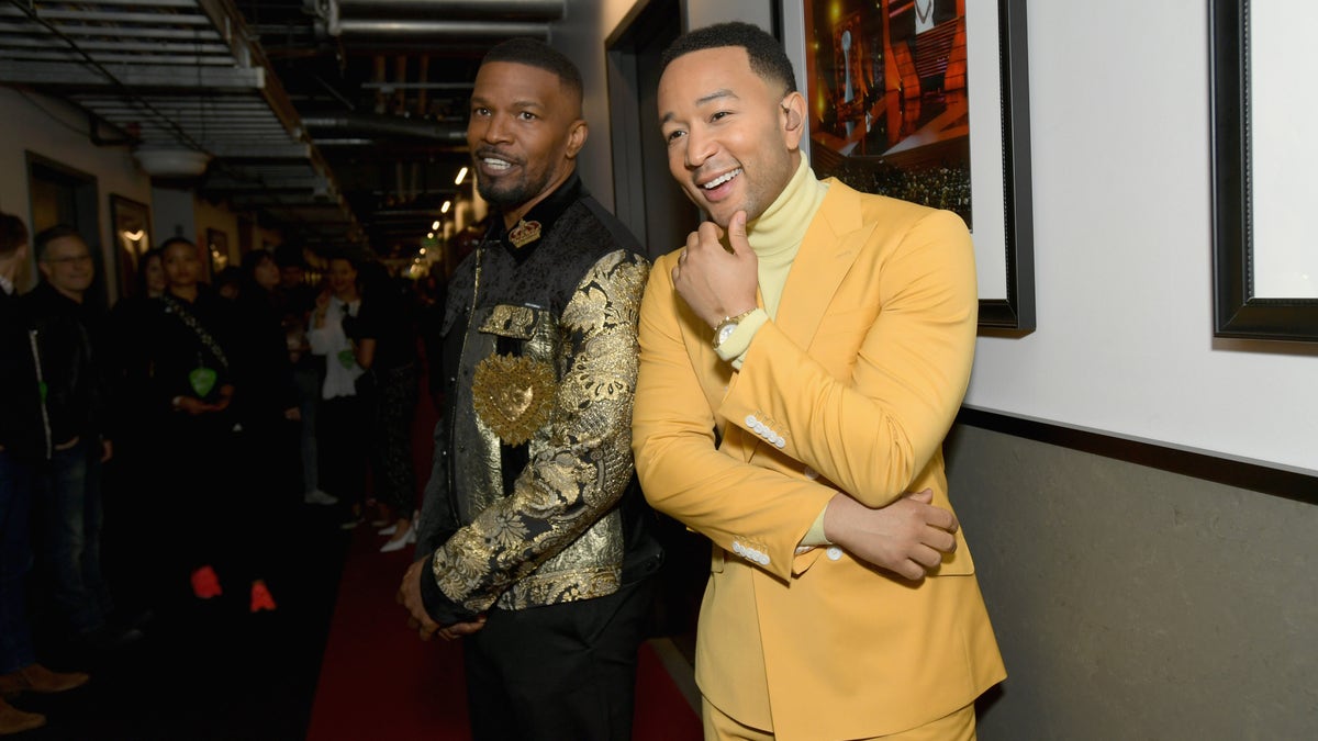 Jamie Foxx and John Legend