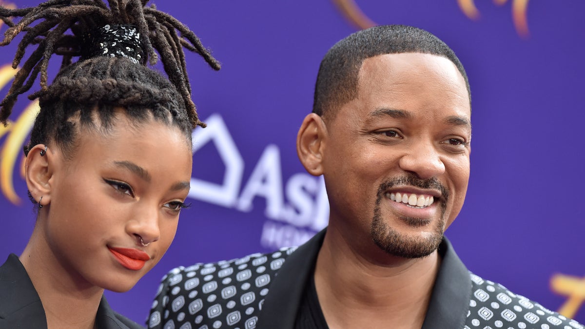 Willow and Will Smith