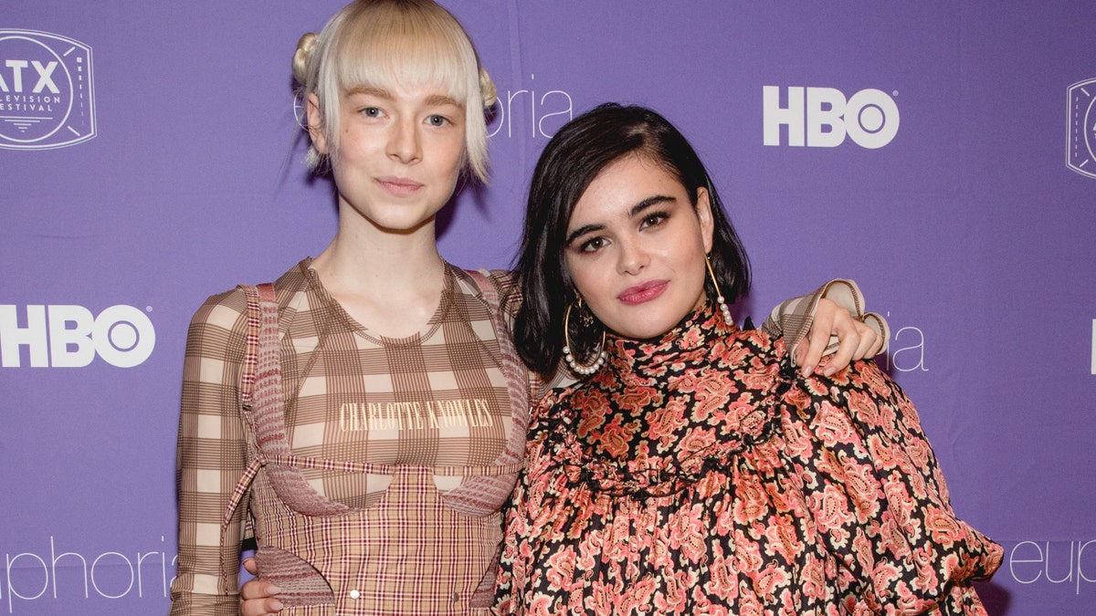 Hunter Schafer and Barbie Ferreira