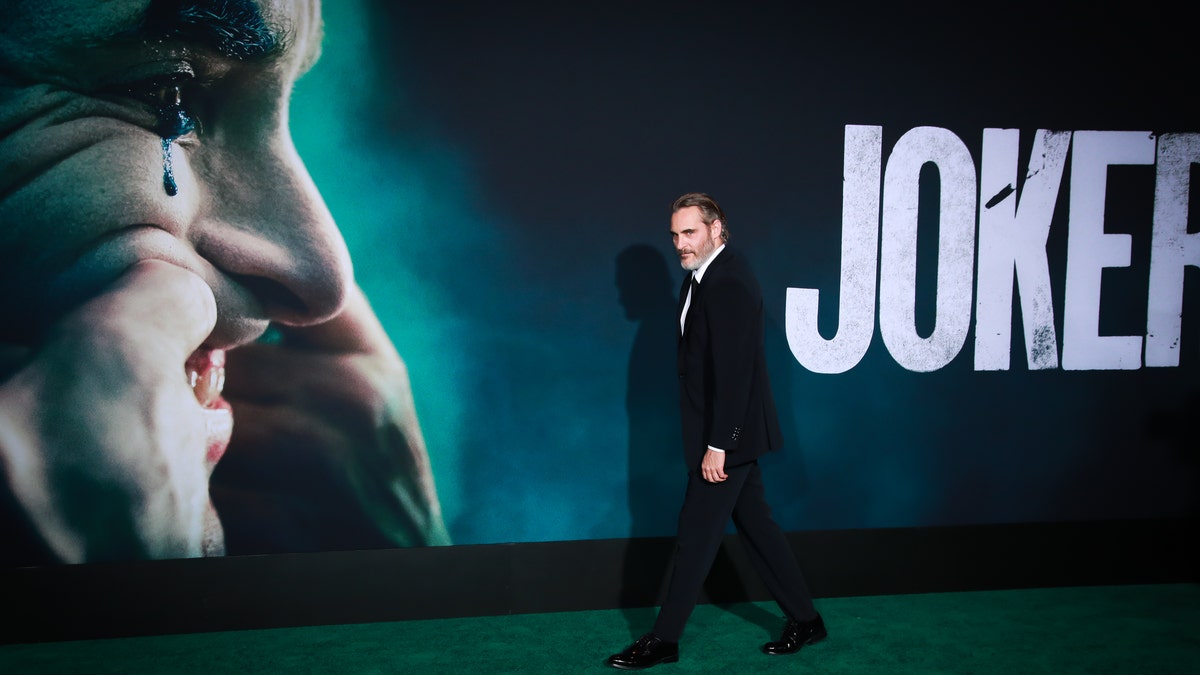 Joaquin Phoenix "Joker" premiere