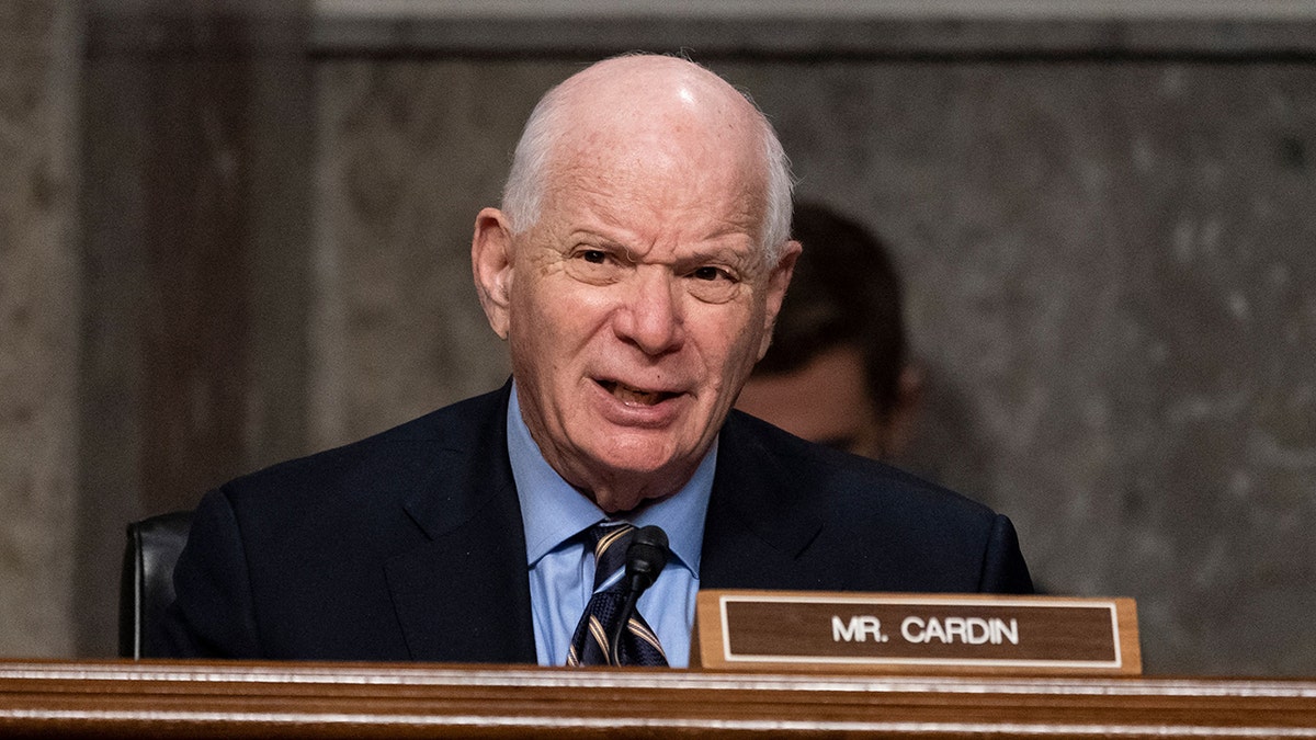 Sen. Ben Cardin during foreign relations committee