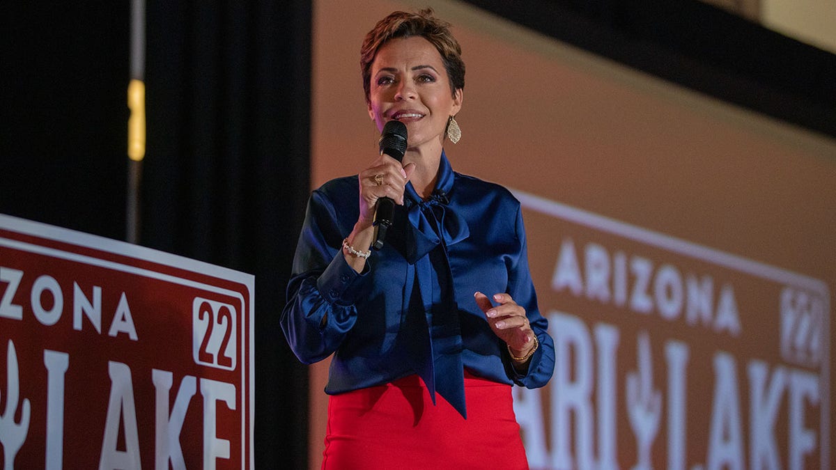 Kari Lake, running for governor in Arizona