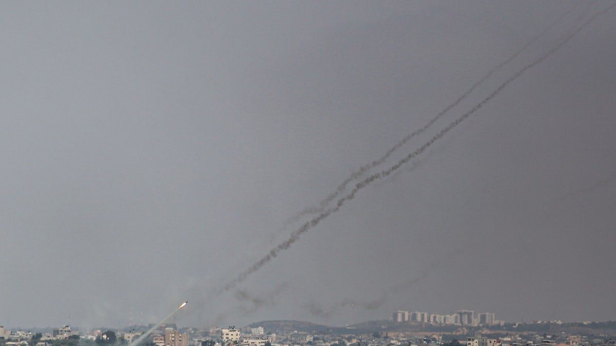 Rockets fired from Gaza City