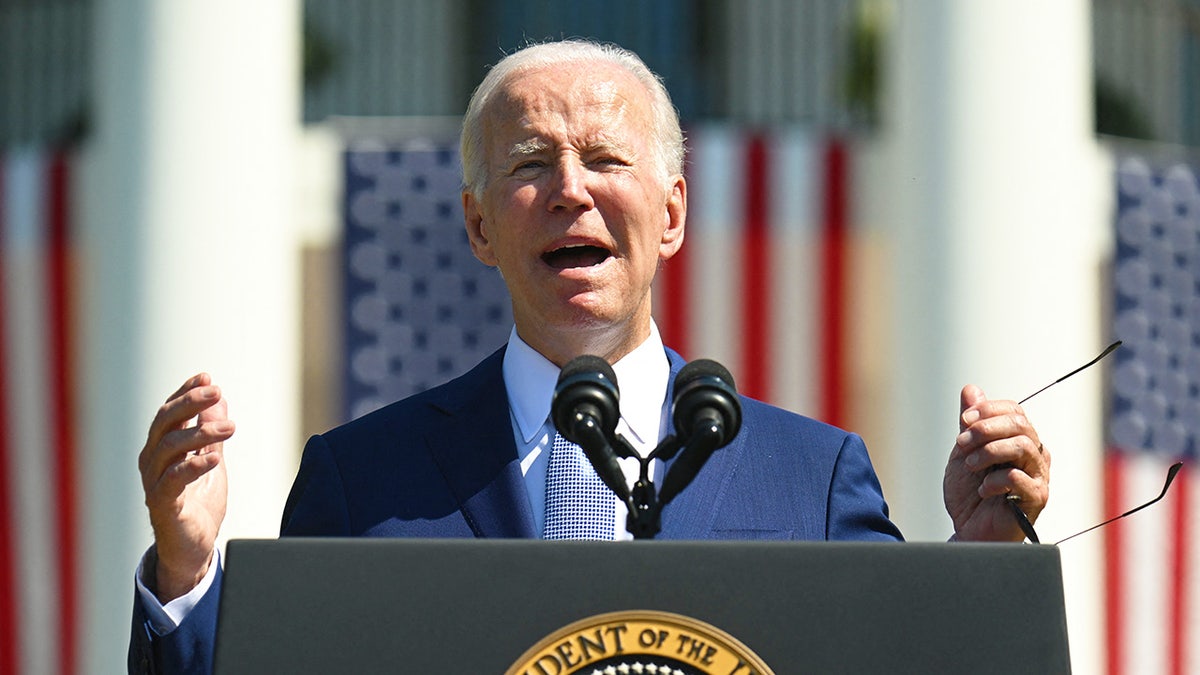 Joe Biden speaks at White House