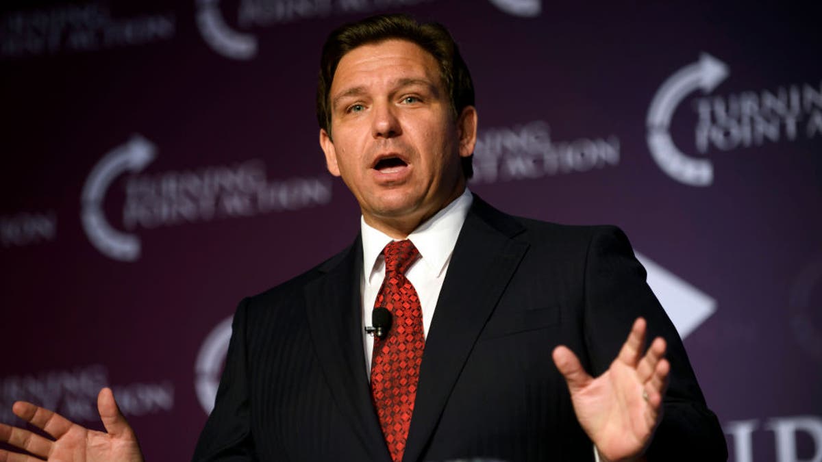 Ron DeSantis at Turning Point event