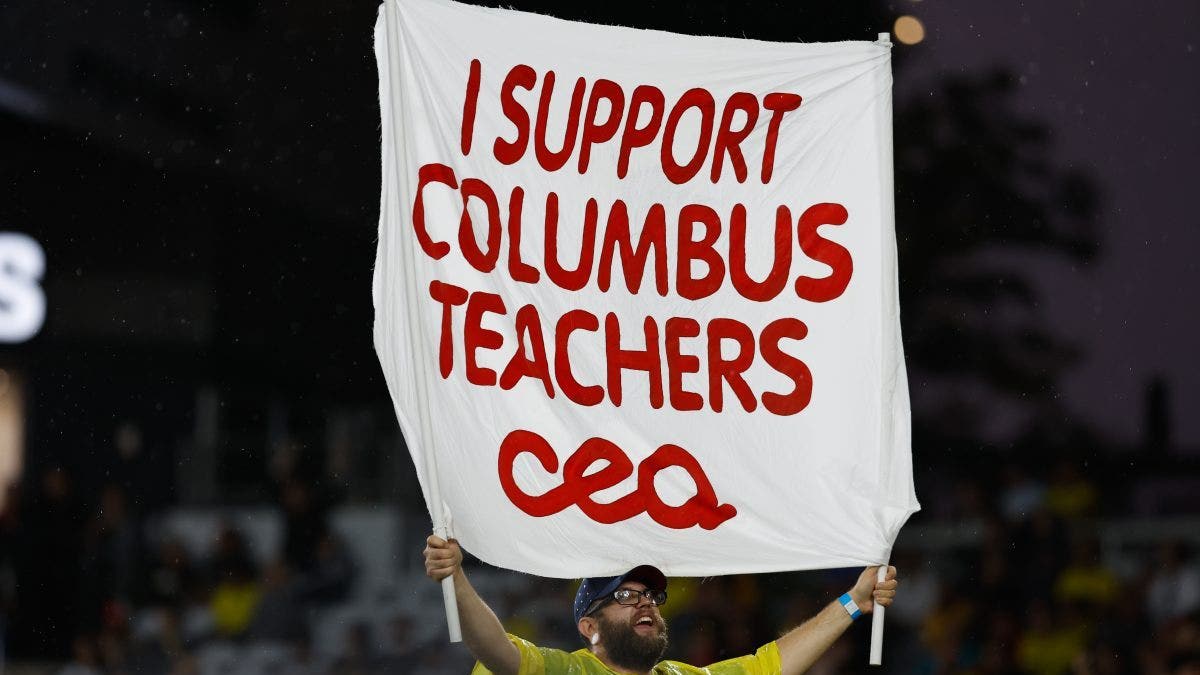 Support for Columbus teachers 