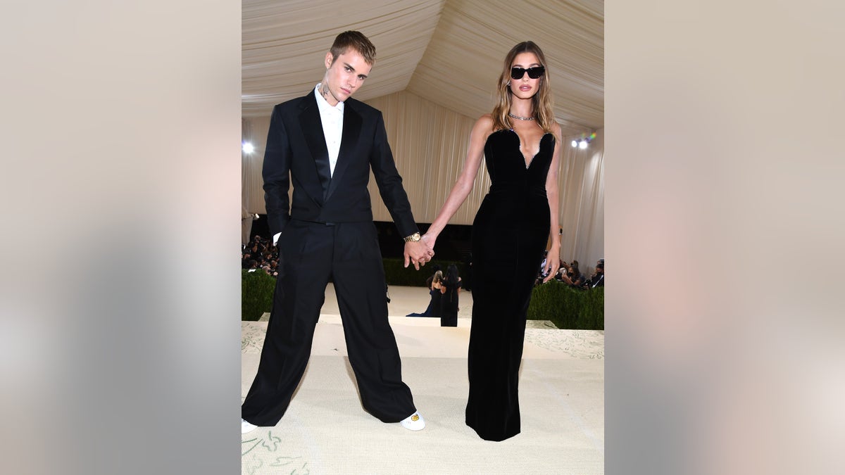 Justin and Hailey Bieber at the Met Gala