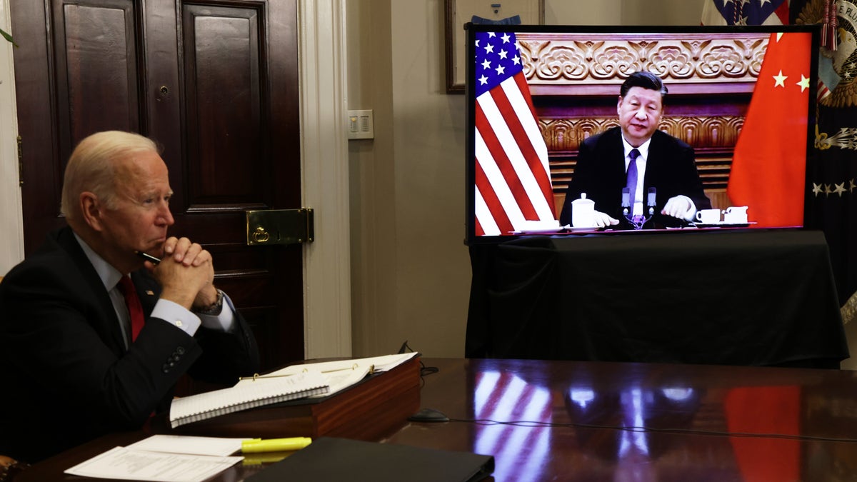 President Biden and Chinese counterpart Xi Jingping