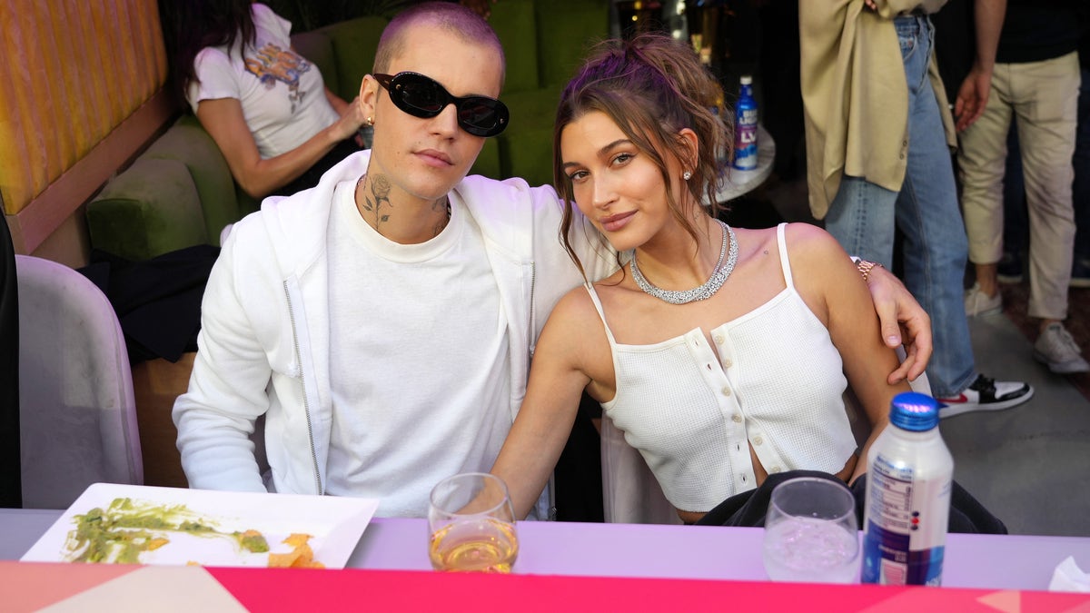 Hailey and Justin Bieber event