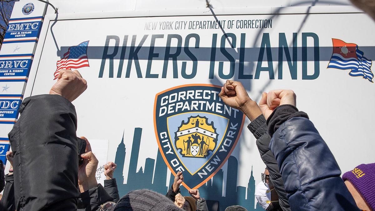 Rikers Island protesters