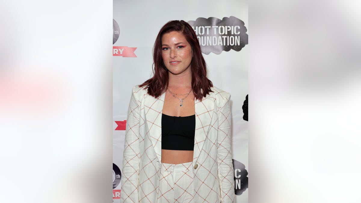 Cassadee Pope on the red carpet