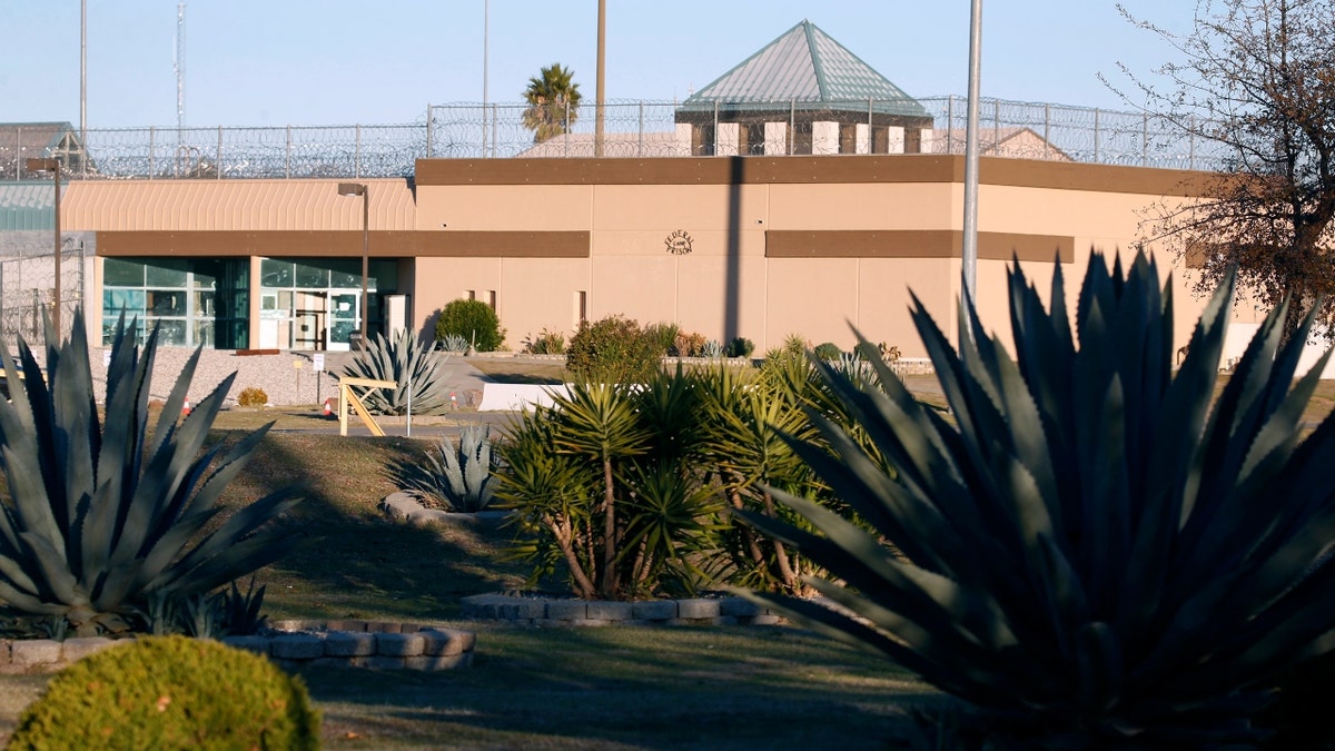 The exterior of the The Federal Correctional Institution in California