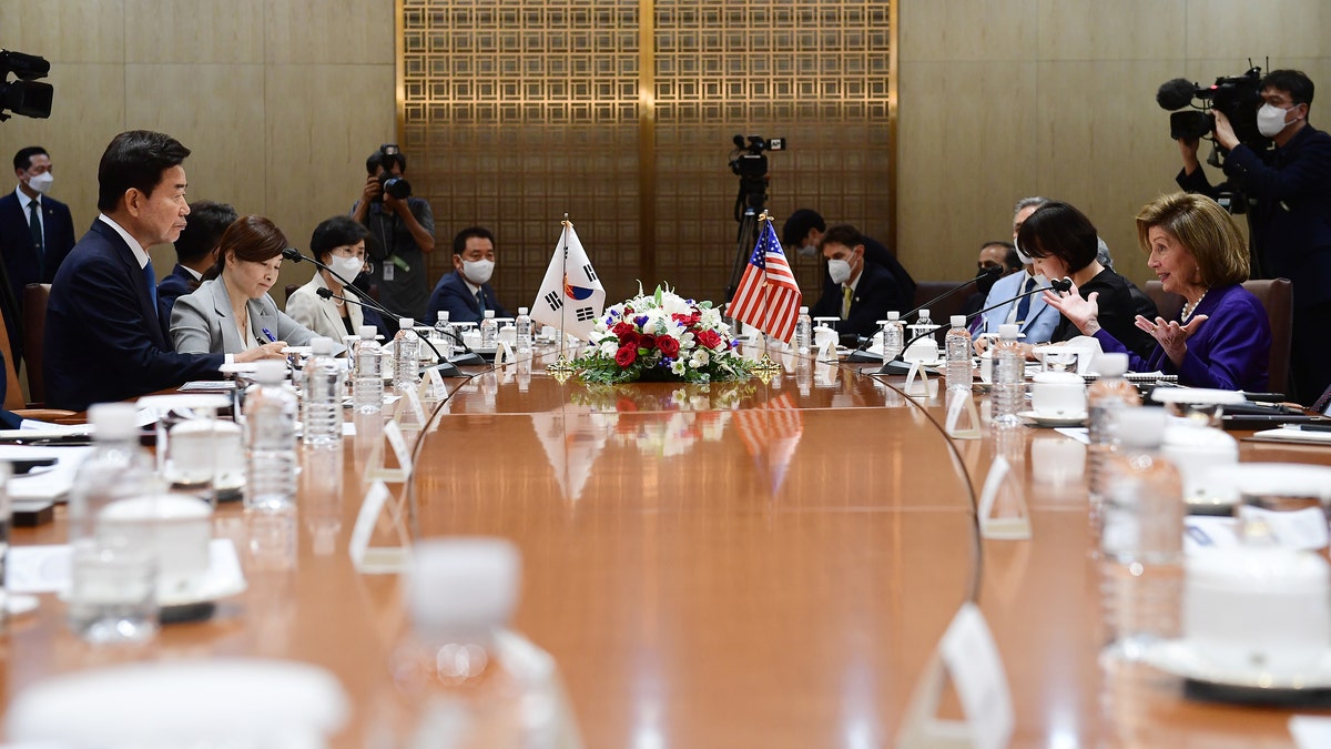 Speaker Pelosi in South Korea