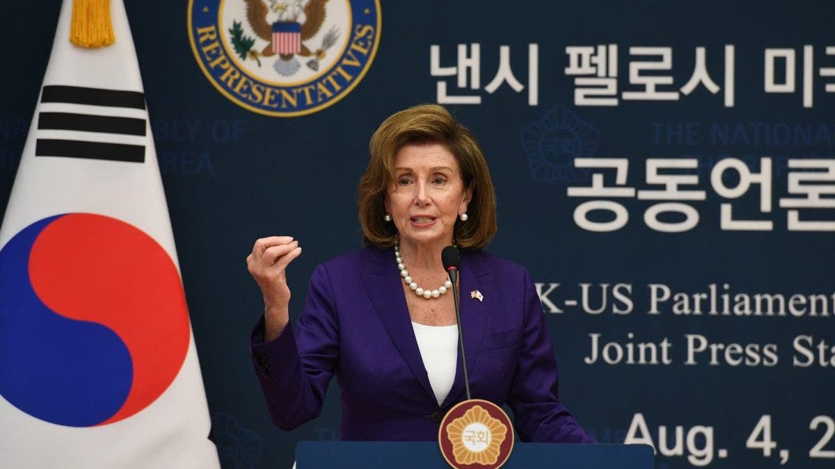 Pelosi in South Korea