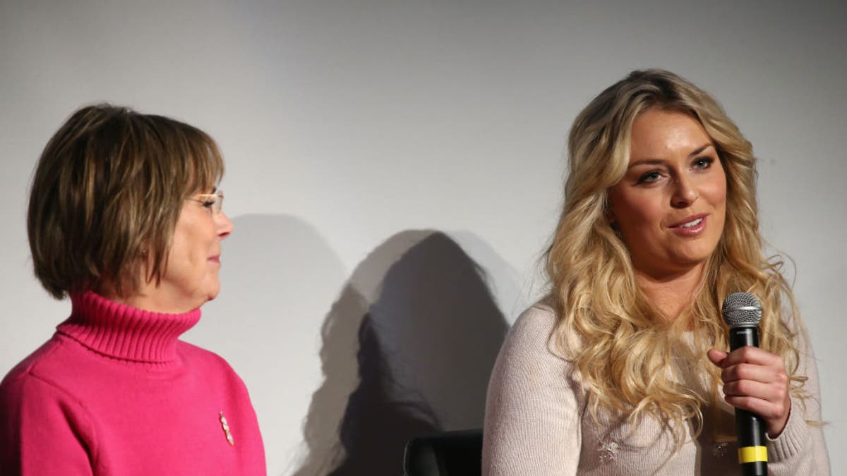 Lindsey Vonn and her mother