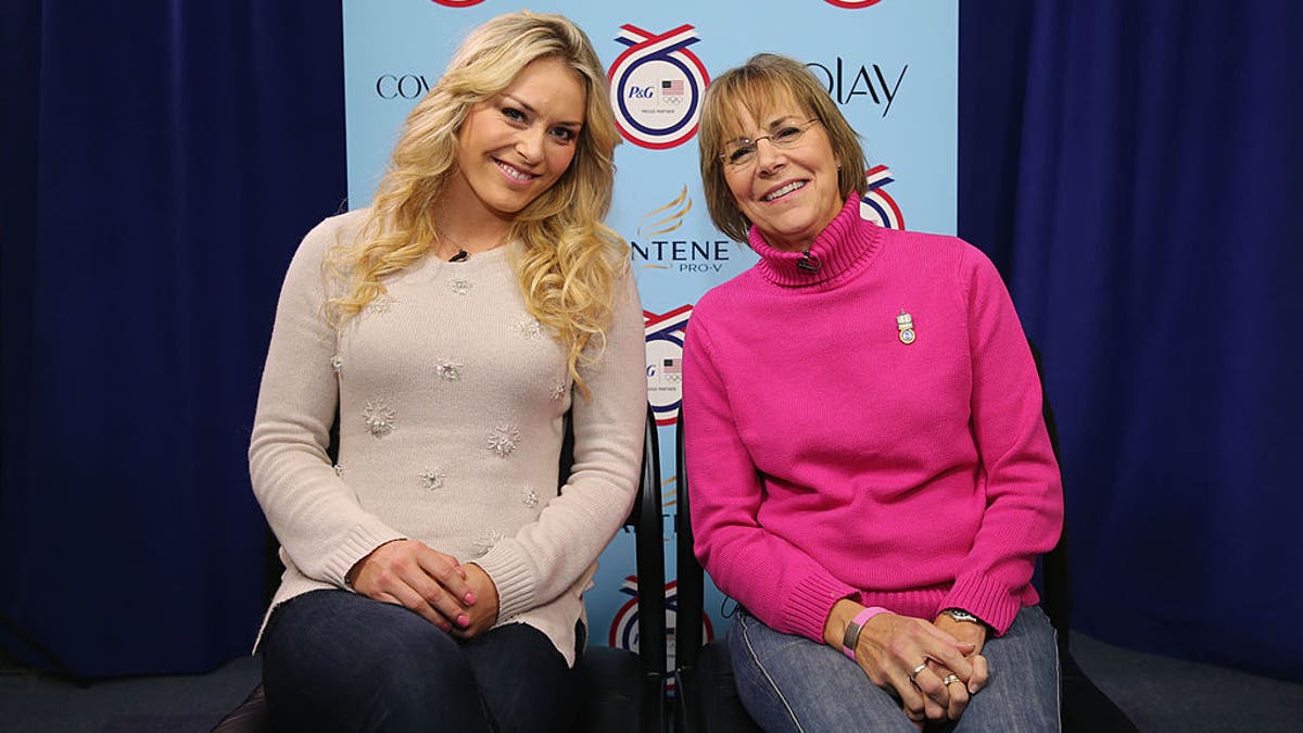 Lindsey Vonn and Lindy Lund