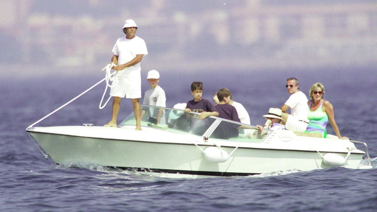 Princess diana boat