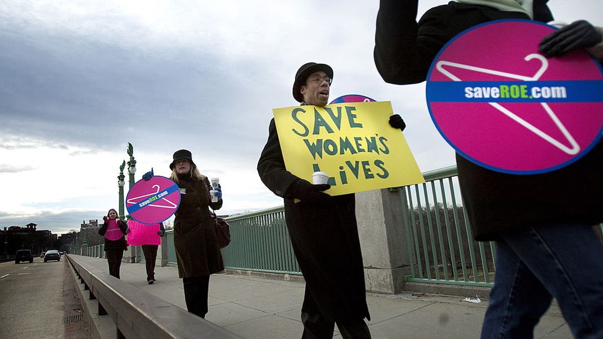 Pro-choice march in Connecticut