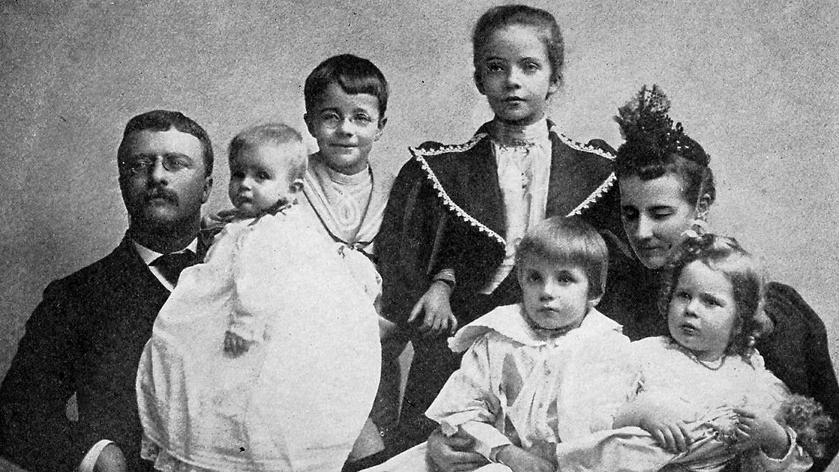 roosevelt family portrait 1895