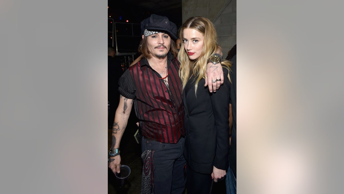 Johnny Depp and Amber Heard