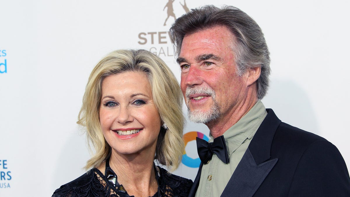 Olivia Newton John and husband