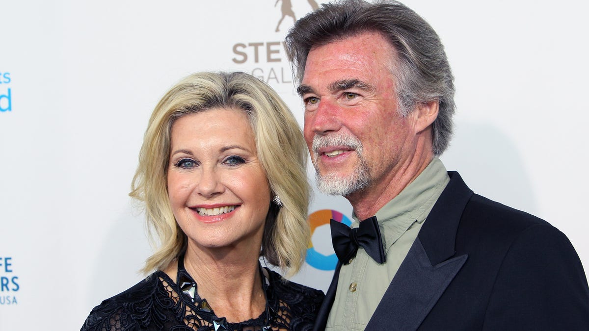 Olivia Newton John and husband
