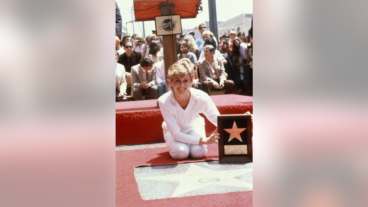 Olivia Newton-John Walk of Fame star