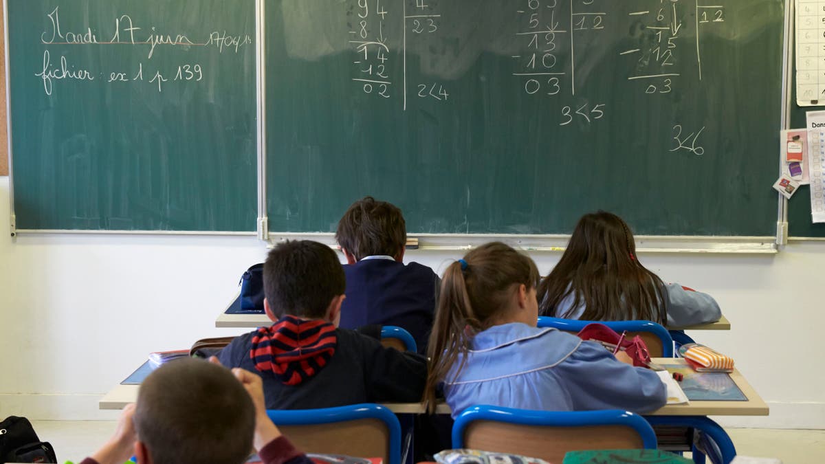 Kids in a classroom