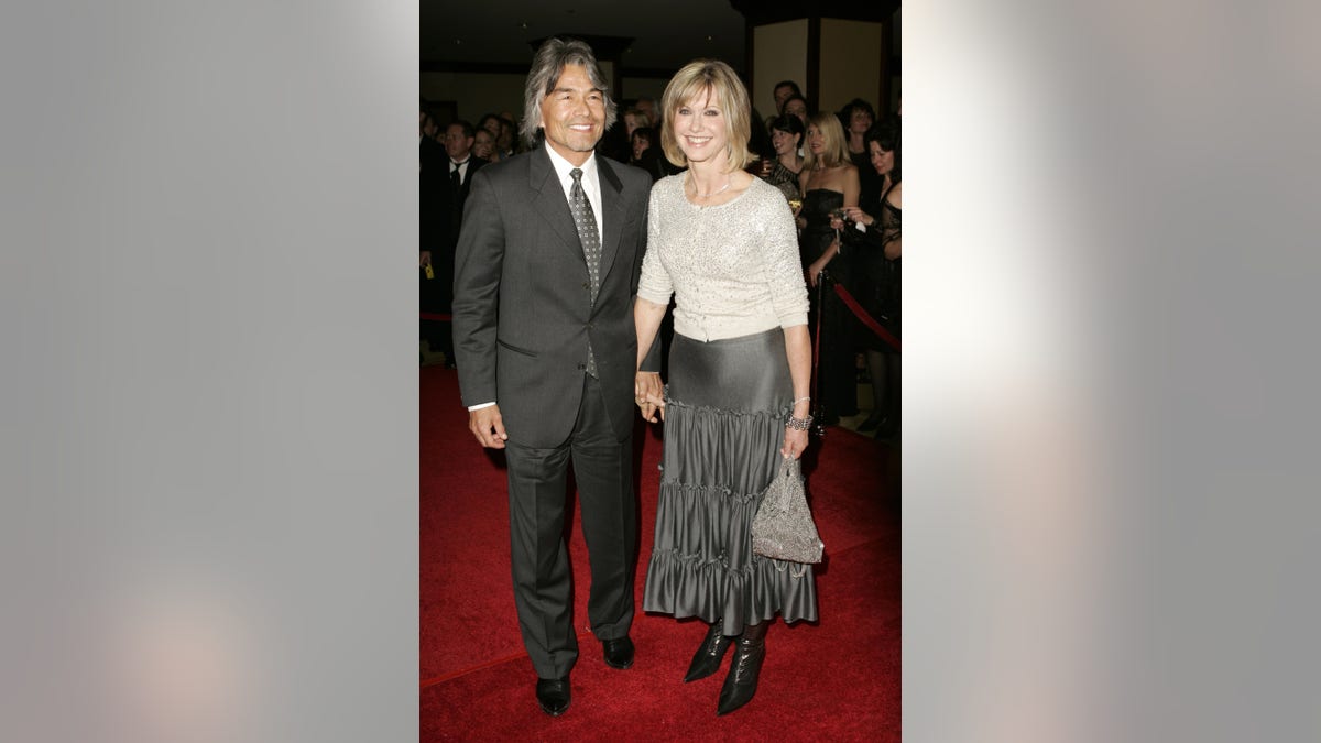 Olivia Newton-John and her ex, Patrick McDermott