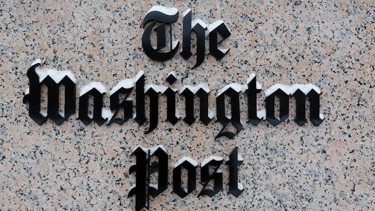 O logotipo do Washington Post