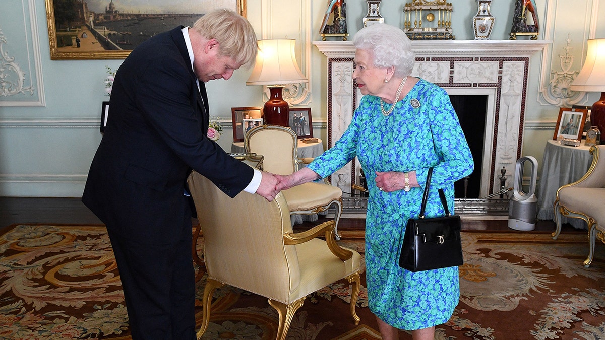 Queen Elizabeth Boris Johnson