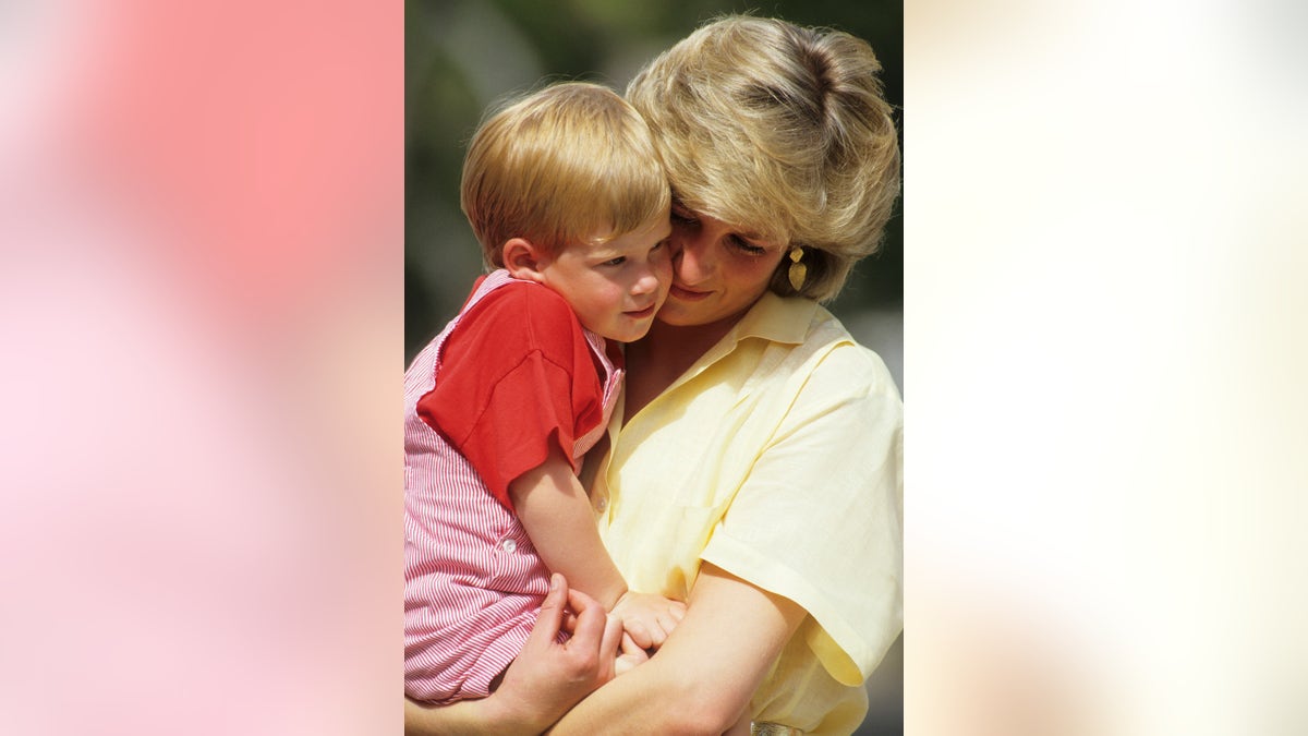 Princess Diana Prince Harry Baby