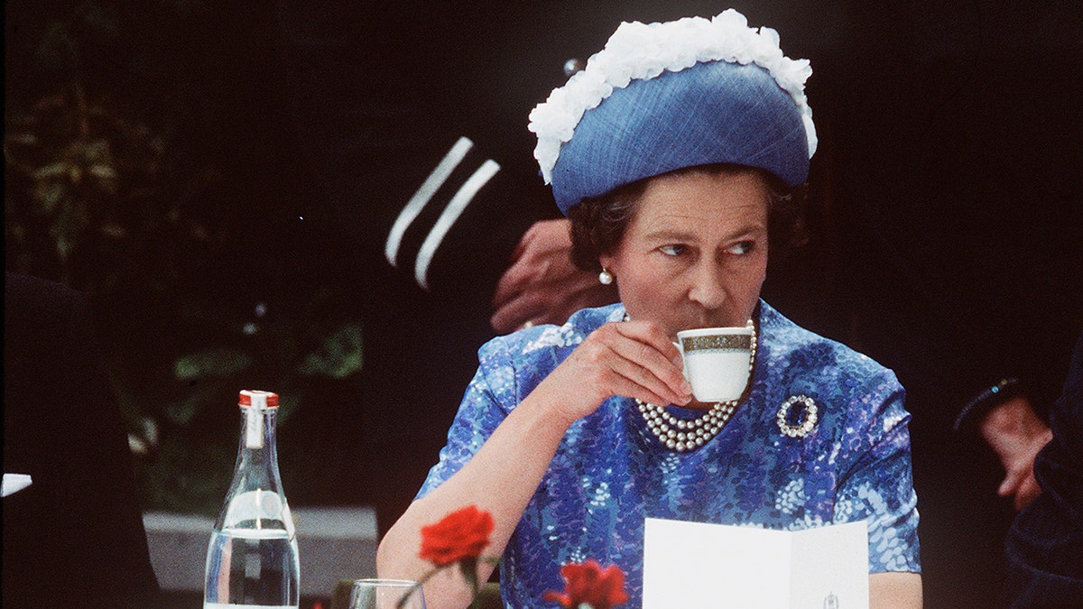 Queen Elizabeth tea