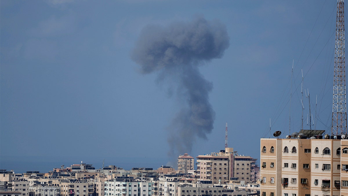 Israeli airstrike hits Gaza City
