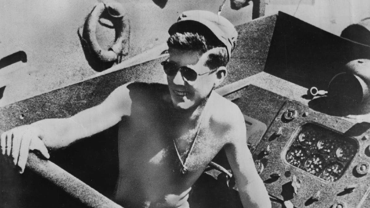 Navy. Lt. John F. Kennedy