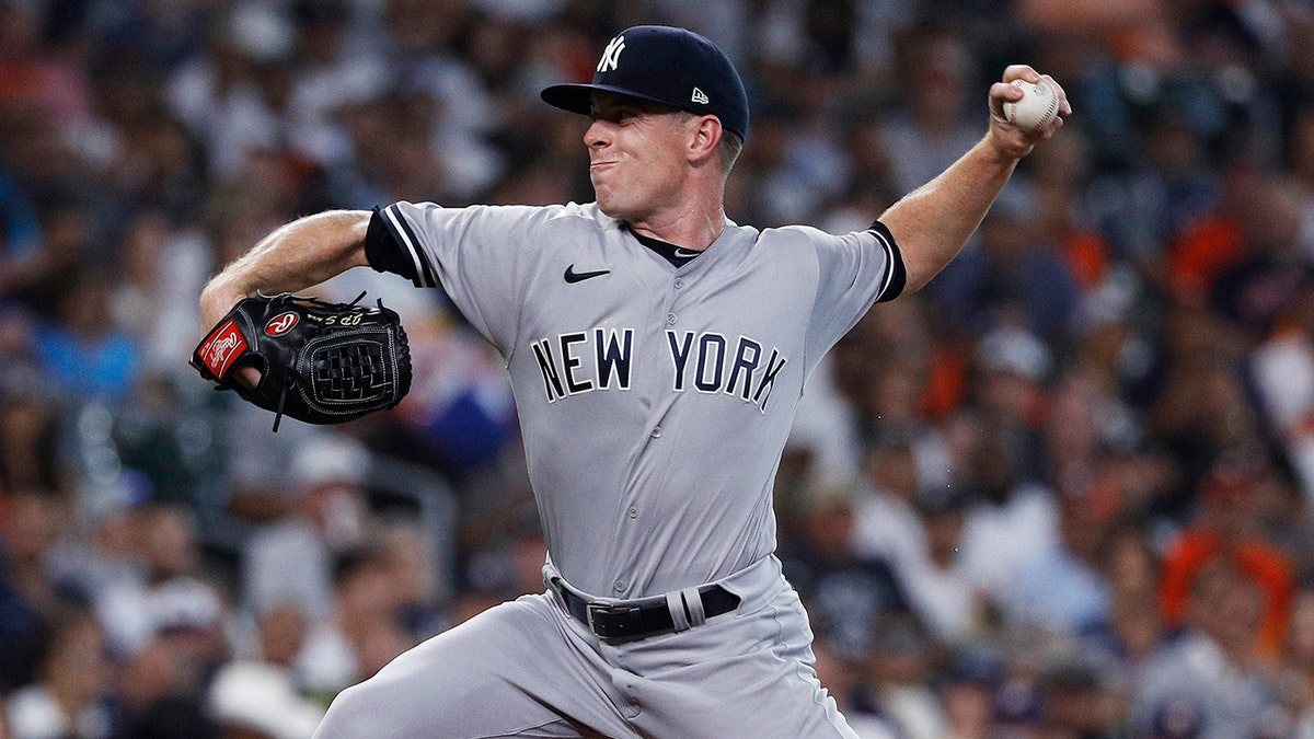 JP Sears pitches for the Yankees