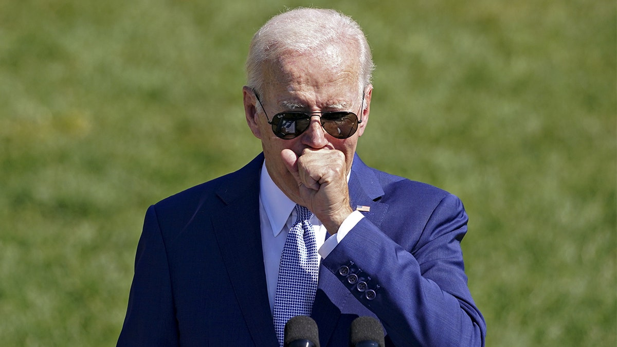 President Biden coughed during speech on the CHIPS Act Tuesday