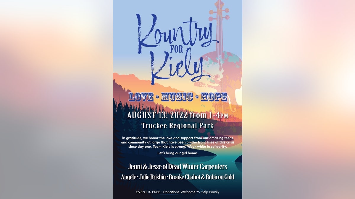 Kountry for Kiely event poster