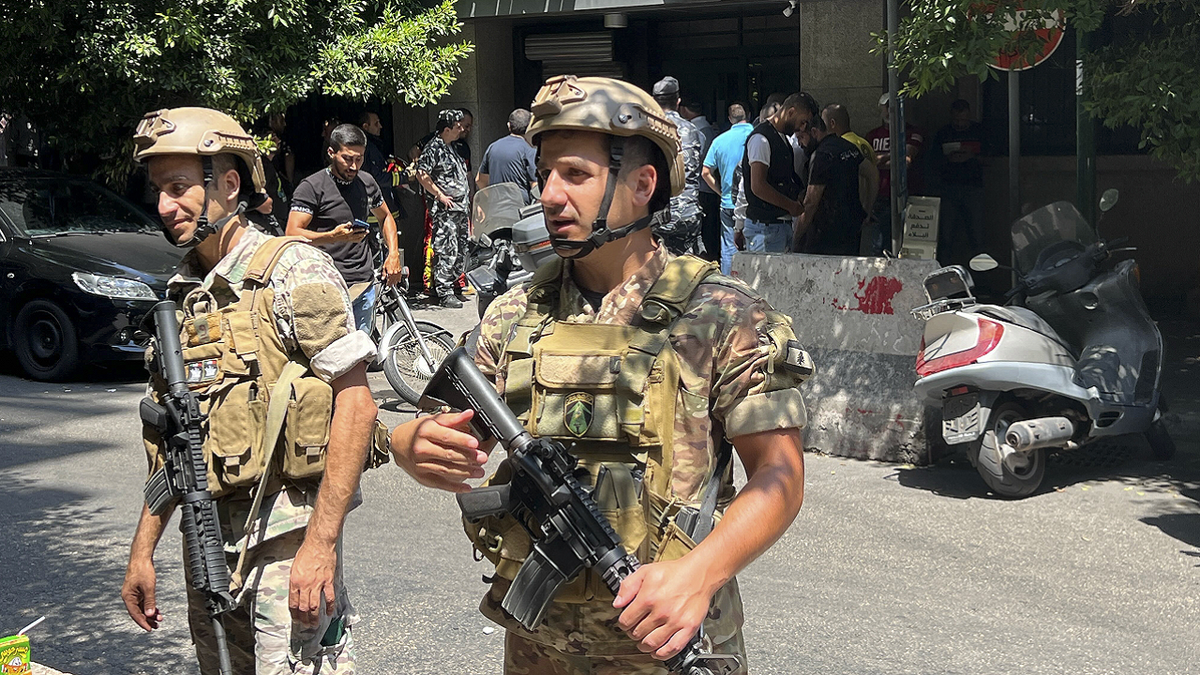 Lebanon security bank hostage situation