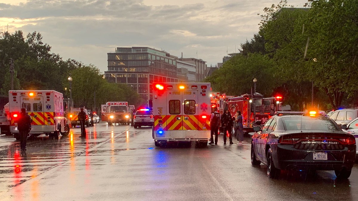 Lightning Strike aftermath in D.C.