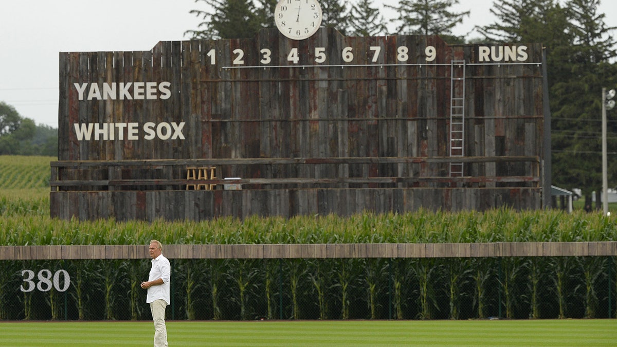 Kevin Costner at Field of Dreams