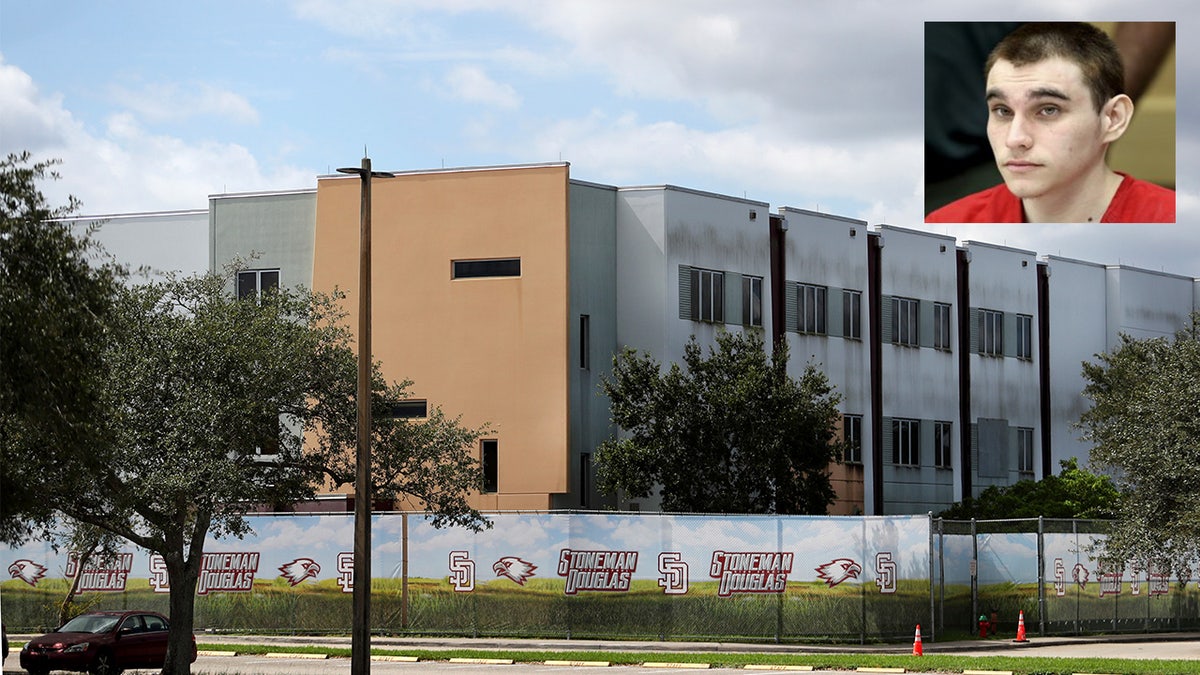 Nikolas Cruz, right inset, Stoneman Douglas HS main image