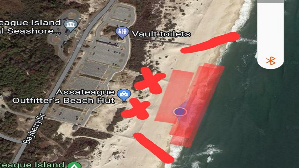 Assateague Island National Seashore beach closure