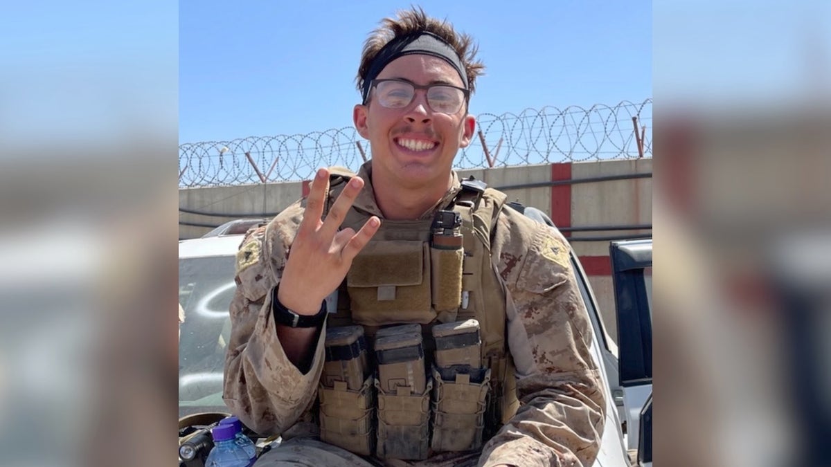 Lance Cpl. Dylan R. Merola poses for photo