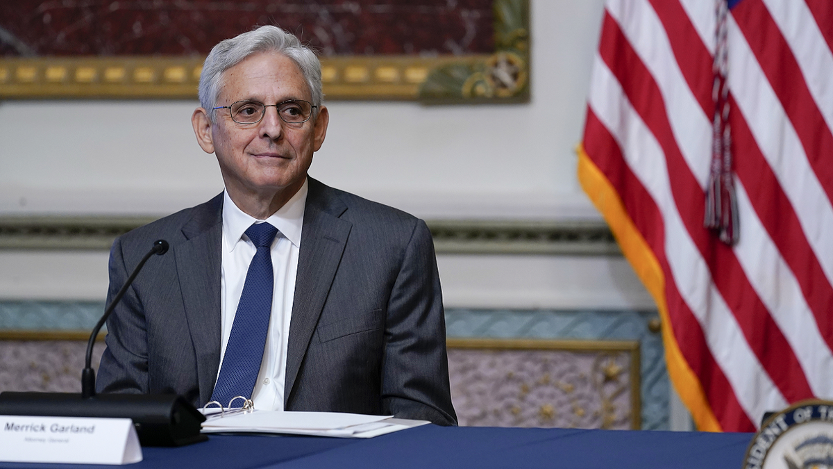 Attorney General Merrick Garland in washington