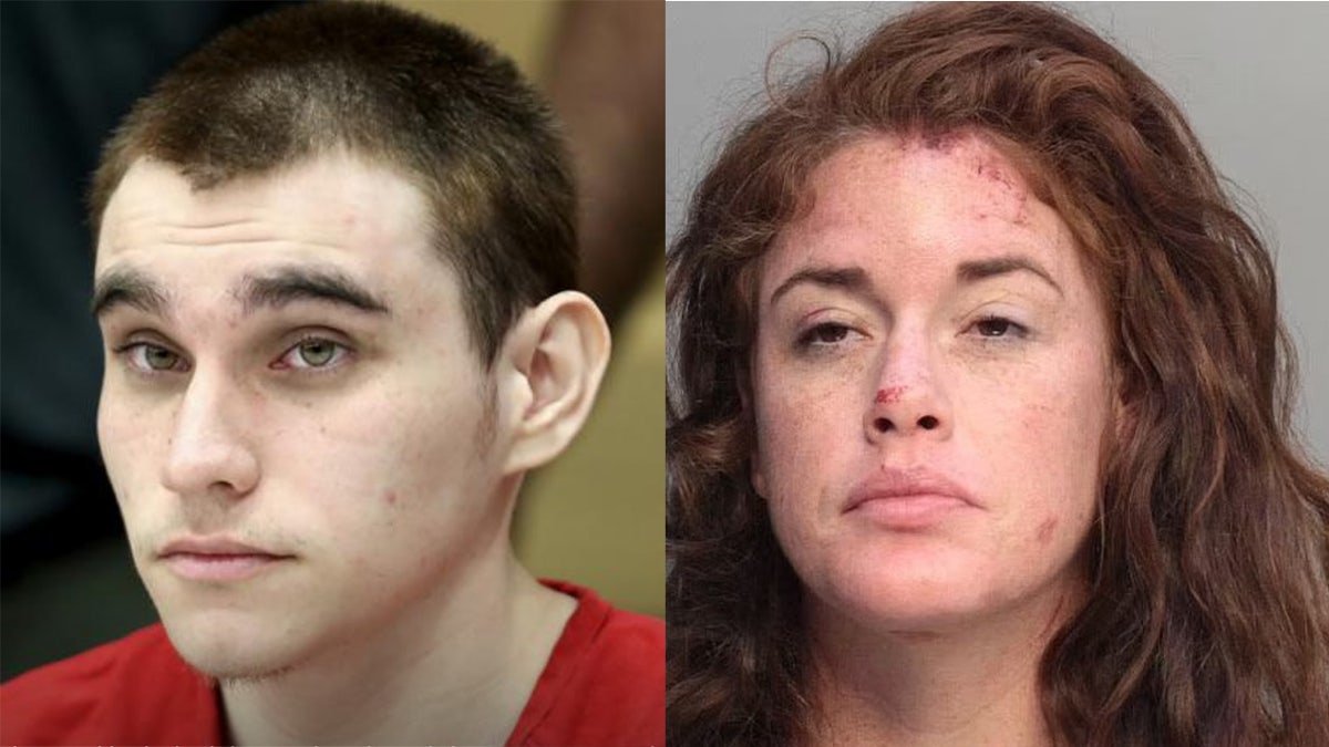 Nikolas Cruz and his sister Danielle Woodard